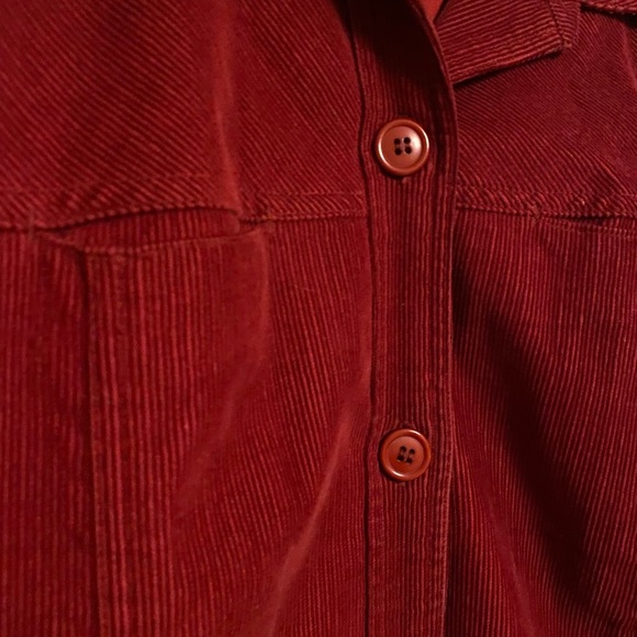 725 Red Corduroy Jacket - Picture 2 of 7